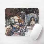 Mousepad: Mad Hatter Tea Party - Rackham Muismat (Met muis)