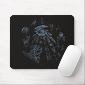 Mousepad Masonic Fantasy Blauw Muismat (Met muis)