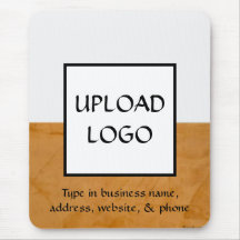 Mousepad met aangepast logo voor makelaar