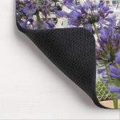 Mousepad met Blue Agapanthus Flowers Muismat (Hoek)