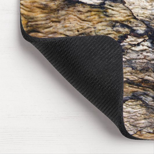 Mousepad met boomschors muismat (Hoek)