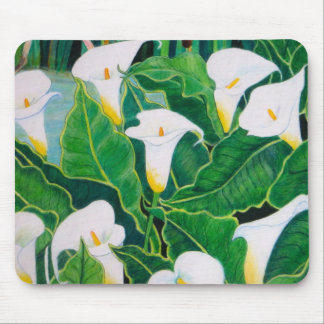 Mousepad met calla lilies muismat