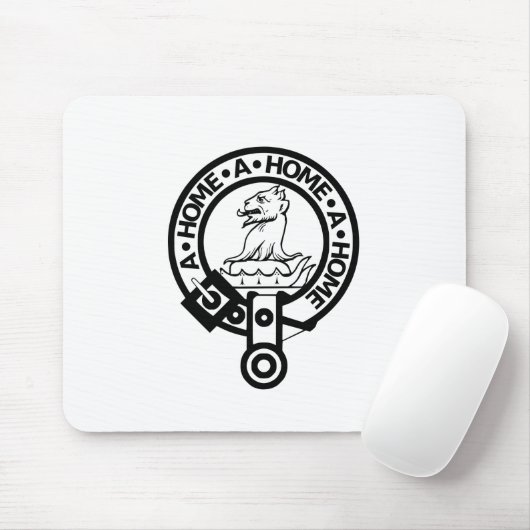 Mousepad met Clan Home Crest Muismat (Met muis)