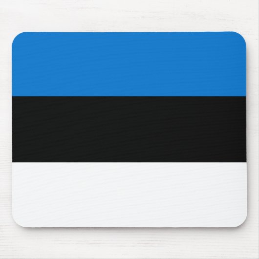 Mousepad met de vlag van Estland Muismat (Voorkant)