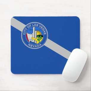 Mousepad met de vlag van Las Vegas, Verenigde Stat Muismat