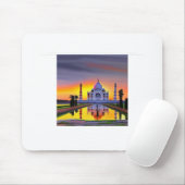 Mousepad met digitale kunst muismat (Met muis)