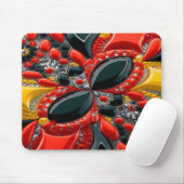 Mousepad met Duitsland Kleuren Design Muismat (Met muis)