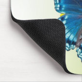 Mousepad met een vlinder en een bloem muismat (Hoek)