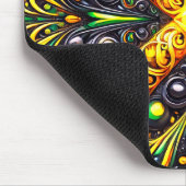 Mousepad met Jamaicaanse kleuren ontwerp Muismat (Hoek)