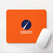 Mousepad met Kopenhagen Suborbitals Logo Muismat (Met muis)