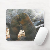 Mousepad met leuk marmot-paar muismat (Met muis)