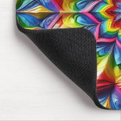 Mousepad met LGBTQ-kleuren ontwerp Muismat (Hoek)