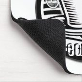 Mousepad met lichte tekst muismat (Hoek)