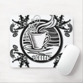 Mousepad met lichte tekst muismat (Met muis)