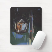 Mousepad met Retro USSR Ruimteprogramma Propaganda Muismat (Met muis)