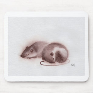 Mousepad met Schattige muizen afdrukken Muismat