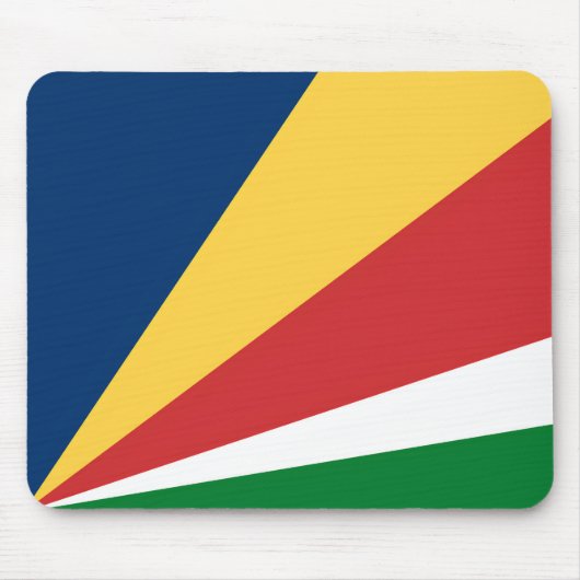 Mousepad met Seychellen Kleuren Design Muismat (Voorkant)