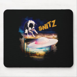 mousepad met Snitz van Bob's Saucer Repair Muismat