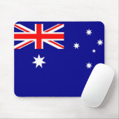 Mousepad met vlag van Australië Muismat (Met muis)