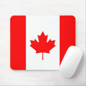 Mousepad met vlag van Canada Muismat (Met muis)