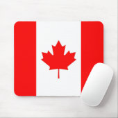 Mousepad met vlag van Canada Muismat (Met muis)