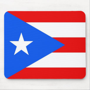 Mousepad met Vlag van Puerto Rico - Verenigde Stat Muismat