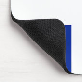 Mousepad met vlag van Quebec, Canada Muismat (Hoek)