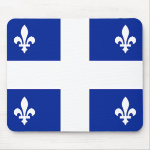 Mousepad met vlag van Quebec, Canada Muismat