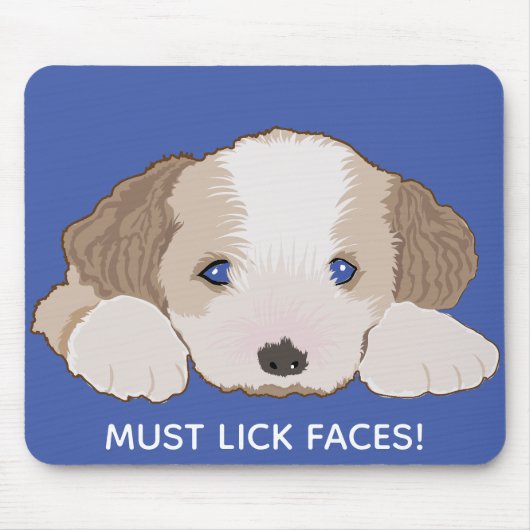 Mousepad moet luiken/Furry Baby Muismat (Voorkant)