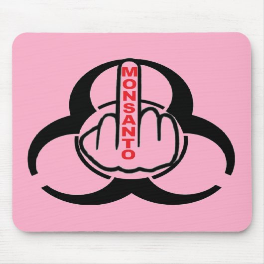 Mousepad Monsanto Bio Hazard Flip Muismat (Voorkant)