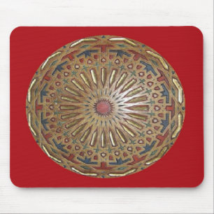Mousepad Morrocon Beauty op Red Muismat