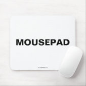 MOUSEPAD Mousepad Muismat (Met muis)