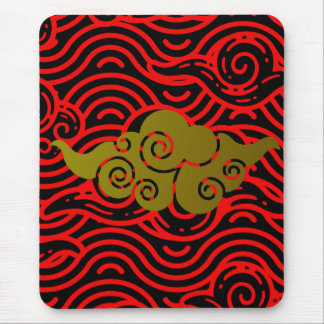 mousepad nuvem ornamental muismat
