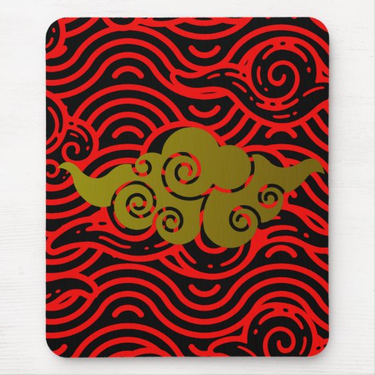 mousepad nuvem ornamental muismat (Voorkant)