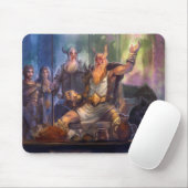 Mousepad - Odin en Einherjars Muismat (Met muis)