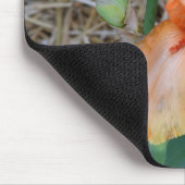 Mousepad - Oranje Iris Muismat (Hoek)