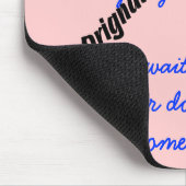 Mousepad - Origineel tekstbericht Muismat (Hoek)