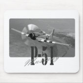 Mousepad P-51 Mustang Muismat (Voorkant)