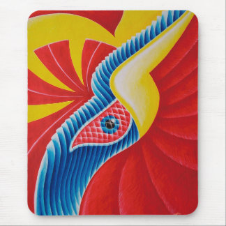 Mousepad pássaro serpente muismat