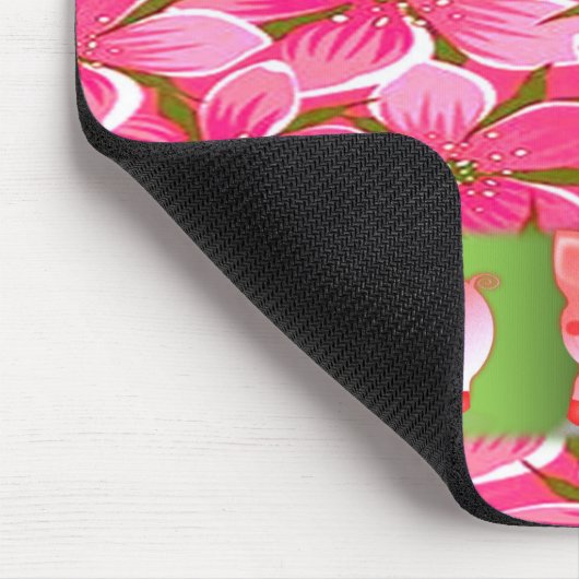 Mousepad Pig Muismat (Hoek)