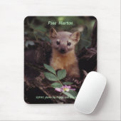 Mousepad/Pine Marten Muismat (Met muis)