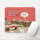 mousepad poef muismat (Met muis)