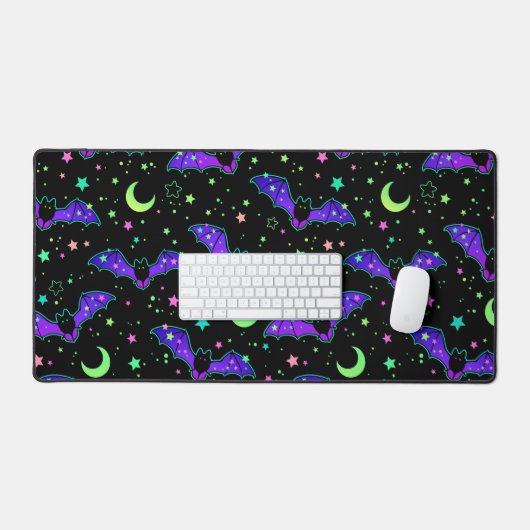 Mousepad - "Purple Bats" (Clavier et souris)