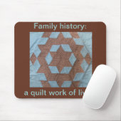 Mousepad - Quilt Work of Lives Muismat (Met muis)