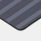 Mousepad rayé gris bleu moderne (Coin)
