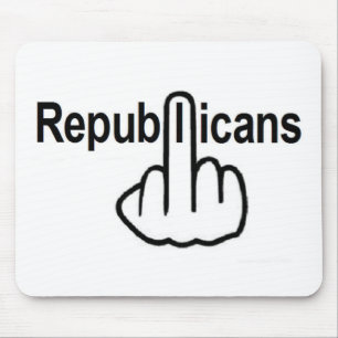Mousepad Republikeinen omdraaien Muismat