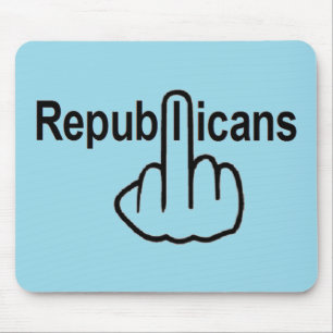 Mousepad Republikeinen omdraaien Muismat