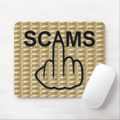 Mousepad Scams Flip Muismat (Met muis)