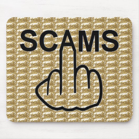 Mousepad Scams Flip Muismat (Voorkant)