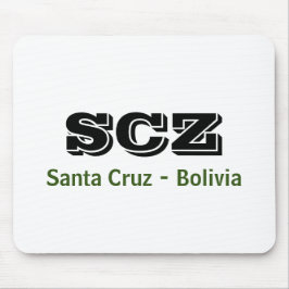 Mousepad SCZ Santa Cruz Bolivia Muismat